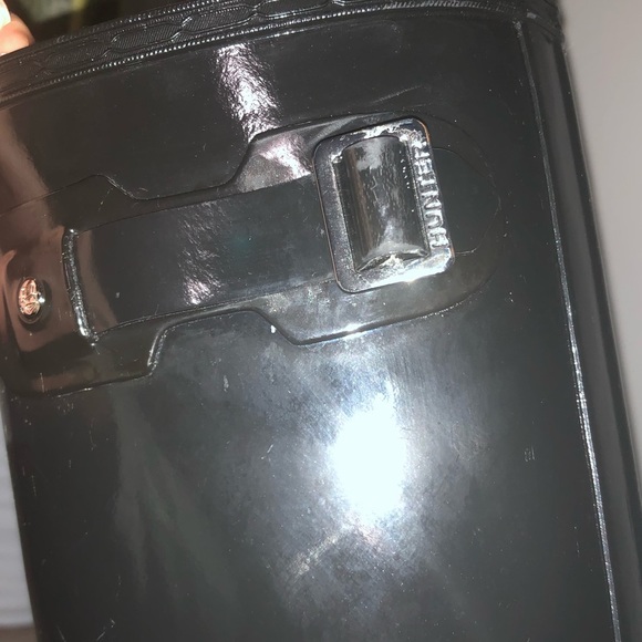 𝅺HUNTER Tall High Gloss Boots | US 7 - Picture 13 of 16